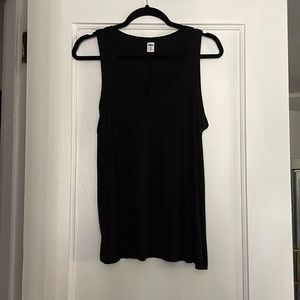 Classic Black V Neck